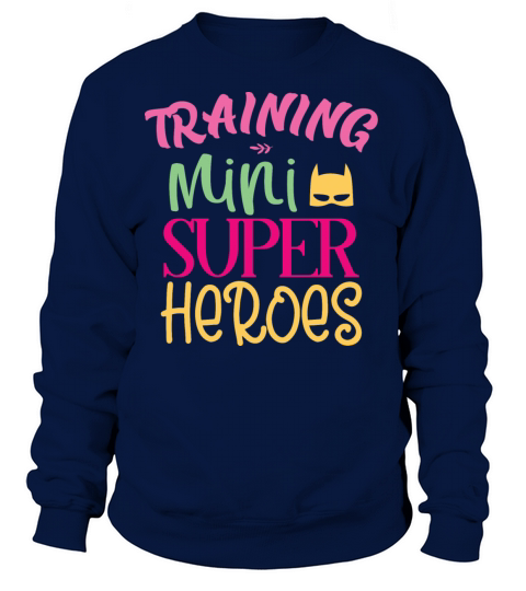 Training Mini Superheroes Women's Sweatshirt