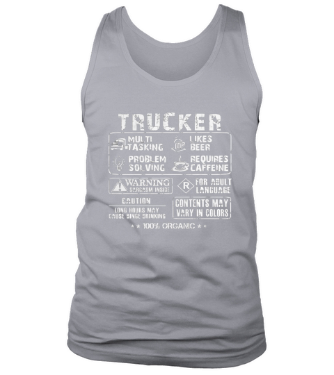 TRUCKER SHIRT Tshirt Tank Top Unisex