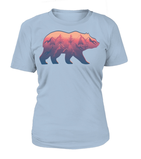 Bear bears nature wilderness mountain mountains hi Women's T-Shirt