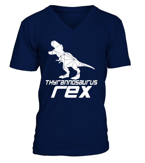 T-REX - Rex Thyrannosaurus Men's V-Neck T-shirt