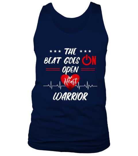 Post Heart Surgery Bypass Recovery Open Heart Warrior Tank Top Unisex