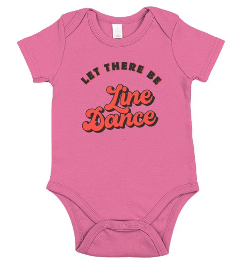 Line Dancing Let there be Line Dance Short Sleeve Baby One-Piece