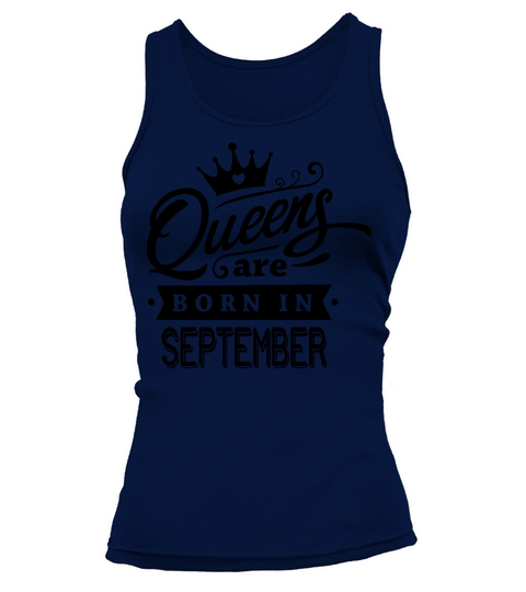 Queens Are Born In September Women's Tank Top