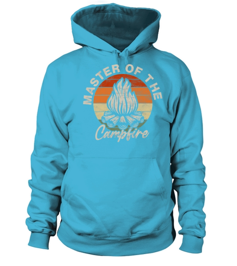 Master Of The Campfire Vintage Camping Camper Women's Hoodie