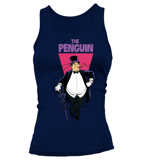 DC Comics Batman Villain The Penguin Vintage Women's Tank Top