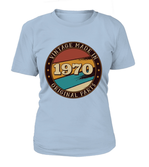 Retro Classic Born in 1970 50th Birthday Vintage Women's T-Shirt