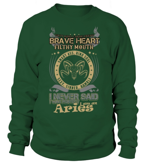 Aries - I never said I was perfect awesome Women's Sweatshirt