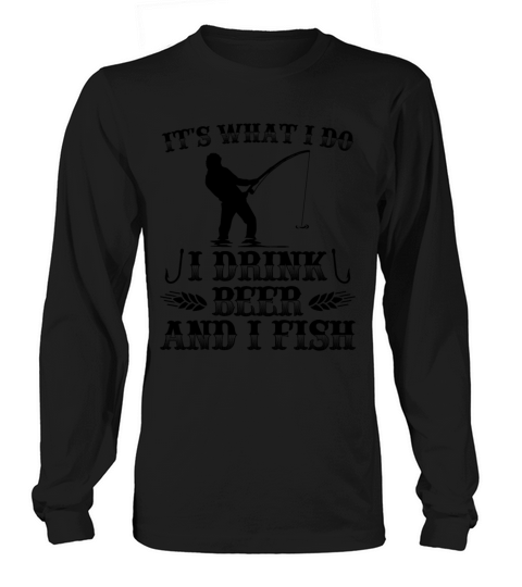 Fisherman Love To Fish & Beer Fisher Angler Women's Long Sleeve