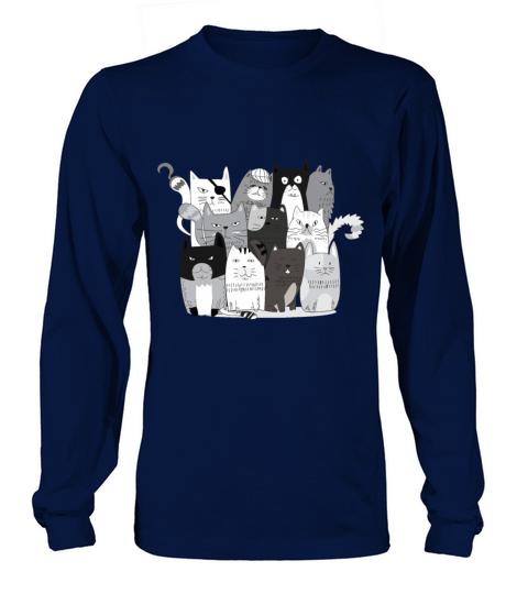 cats squad Men's Long Sleeve