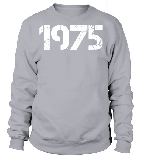 1975 Retro Vintage Birthday since in 1975 gift Women's Sweatshirt