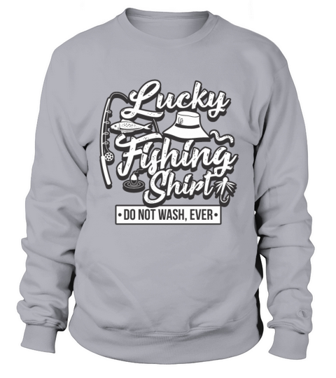 Great For That Angler The Lucky Fishing Shirt Is Awesome Men Women Youths Women's Sweatshirt