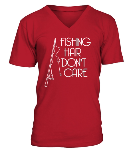Fish Pike Butt Fishing Gift Eel Fishing Men's V-Neck T-shirt