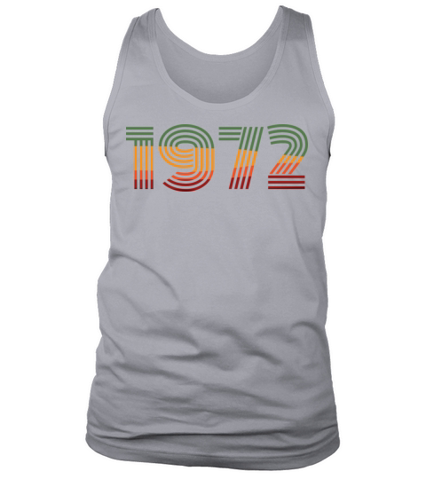 retro vintage 1972 Men's Tank Top