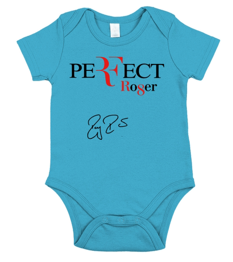 ROGER FEDERER Short Sleeve Baby One-Piece
