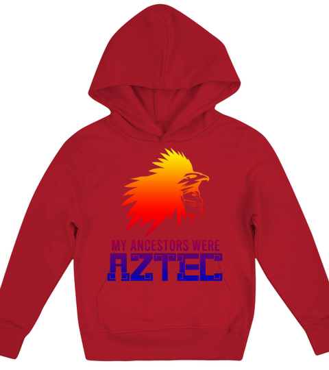 My Ancestors were Aztec South American Roots Gift Kids Hoodie