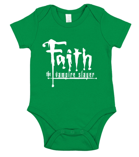 Faith The Vampire Slayer Short Sleeve Baby One-Piece