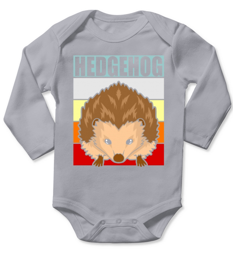 Hedgehog Long Sleeve Baby One-Piece