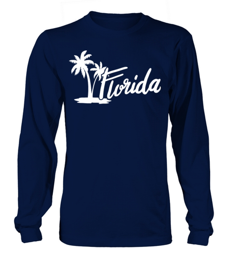 Florida Travel Souvenir Men's Long Sleeve