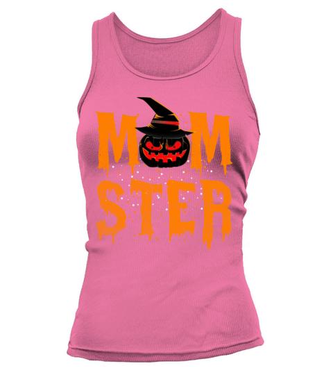 Momster T-Shirt Funny Mom Halloween Costume Women's Tank Top