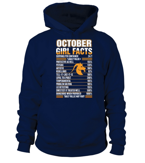 October Girl Facts Capricorn Women's Hoodie