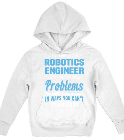 Robotics Engineer Kids Hoodie