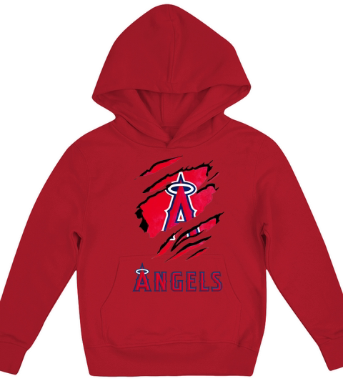 Los Angeles Rip Tear 2 Angels Kids Hoodie