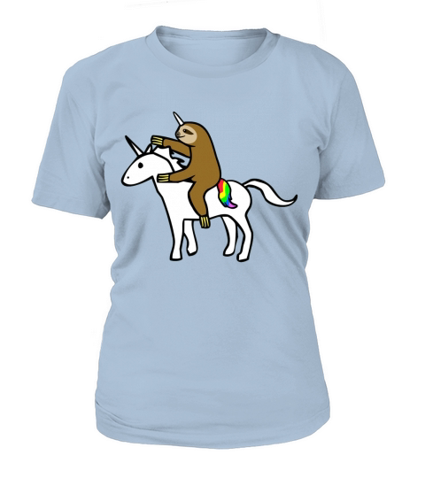 Slothicorn Riding Unicorn - Mug T-Shirt Woman