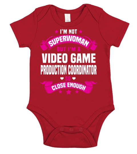 Video Game Production Coordinator Short Sleeve Baby One-Piece