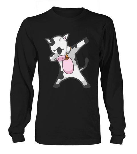 Dabbing COW   CALF  Dab Animal Long sleeved Unisex