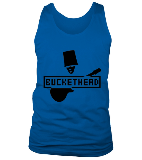 Buckethead Retro Guitar T-Shirt Tank Top Unisex