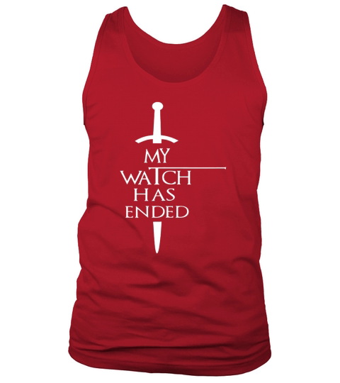My Watch Has Ended Tank Top Unisex