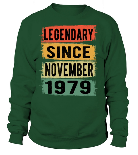 Birthday Gift November 1979 Women's Sweatshirt