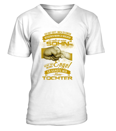 Ich bat gott, mich zu einem besseren V-Neck T-shirt