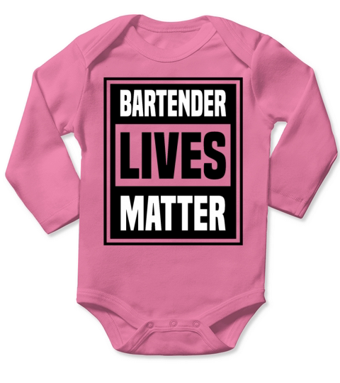 Bartender Long Sleeve Baby One-Piece