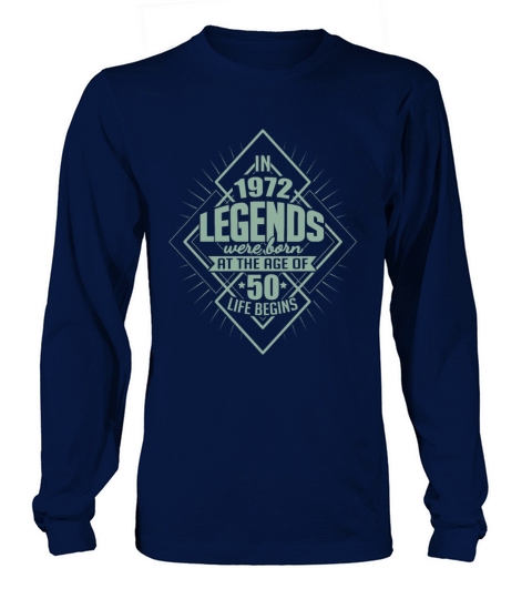Cool gifts for 50th birthday born in 1972 Women's Long Sleeve