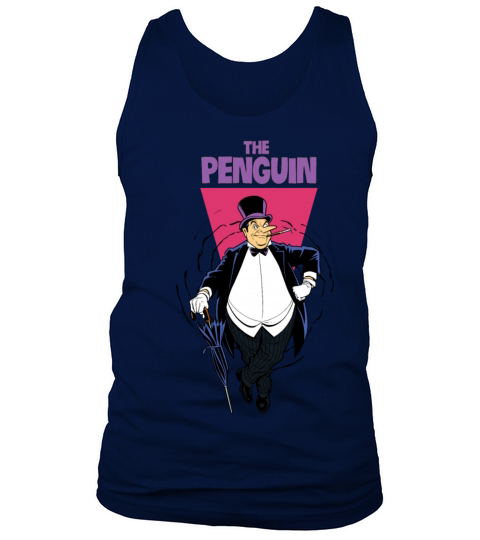 DC Comics Batman Villain The Penguin Vintage Men's Tank Top