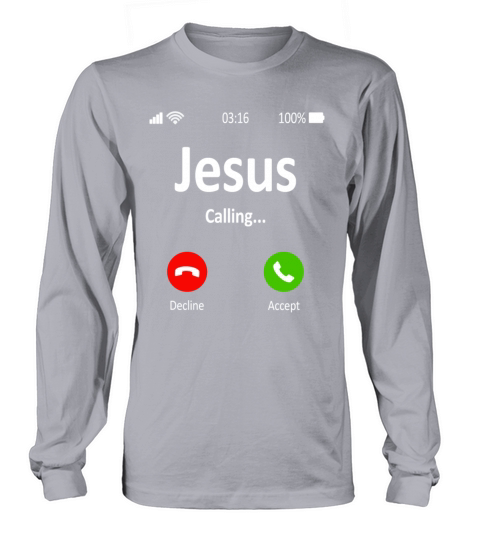 Jesus Is Calling Women's Long Sleeve