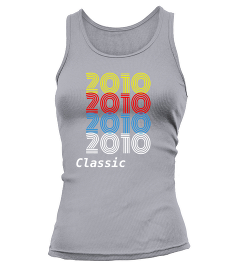 Birthday Gift Vintage 2010 T-Shirt Men Women Women's Tank Top