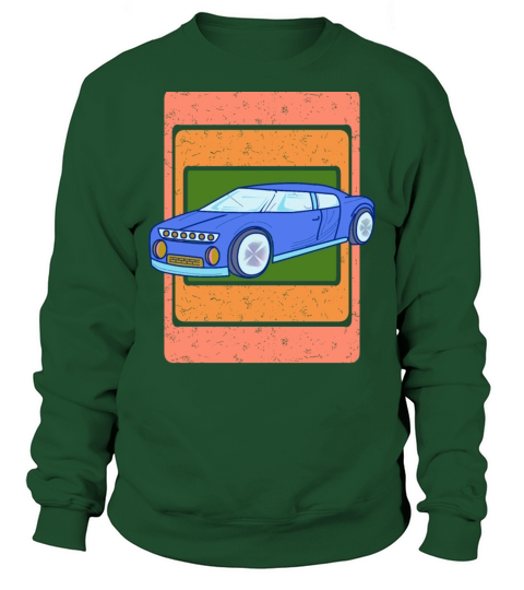 vintage car Sweatshirt Unisex