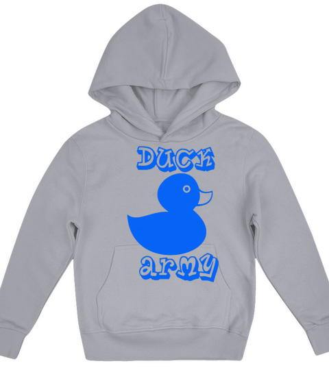 Duck Army - Blue Kids Hoodie