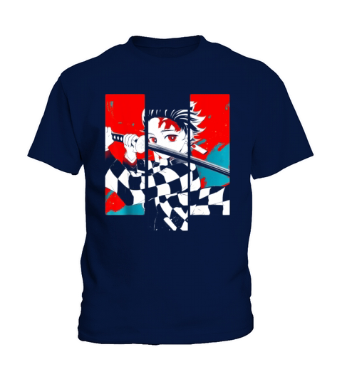 Retro Slayer Demon Anime Arts Kids T-Shirt