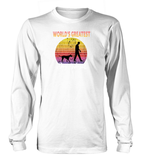 Worlds Greatest Dog Walker Women's Long Sleeve