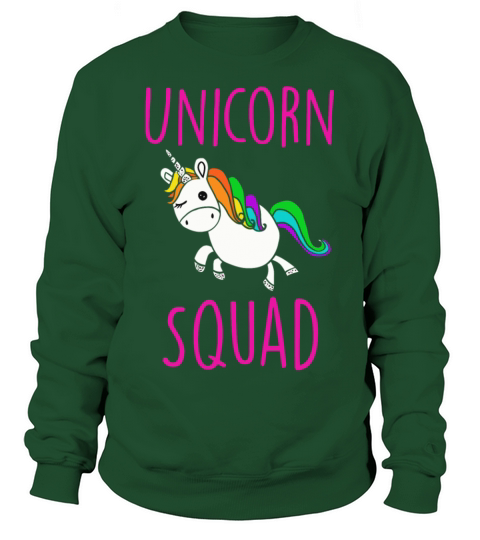 Unicorn Squad Cute Funny Women's Sweatshirt