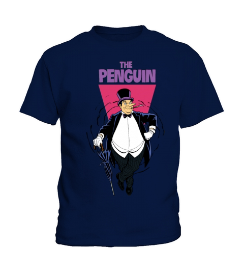 DC Comics Batman Villain The Penguin Vintage Kids T-Shirt