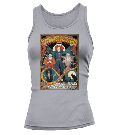 sanderson sisters tour poster Womens Relaxed Fit TShirt SHIRT 2017 Tank top Woman