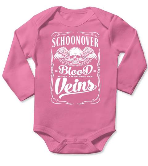 Proud To Be Schoonover Tshirt Long Sleeve Baby One-Piece