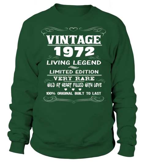 VINTAGE 1972 Men's Sweatshirt