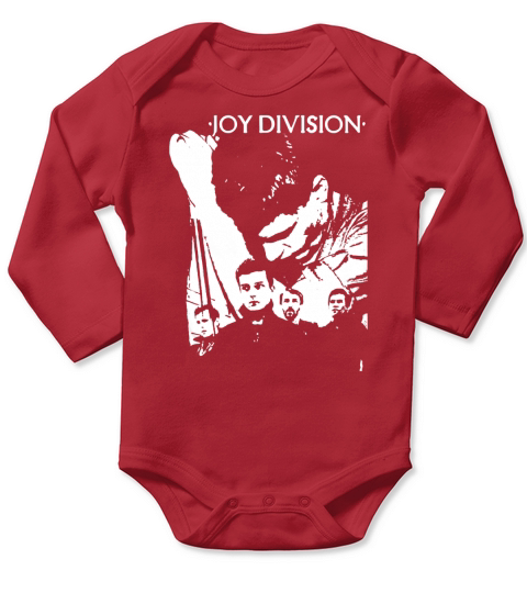 Joy Division Band Tshirt Long Sleeve Baby One-Piece