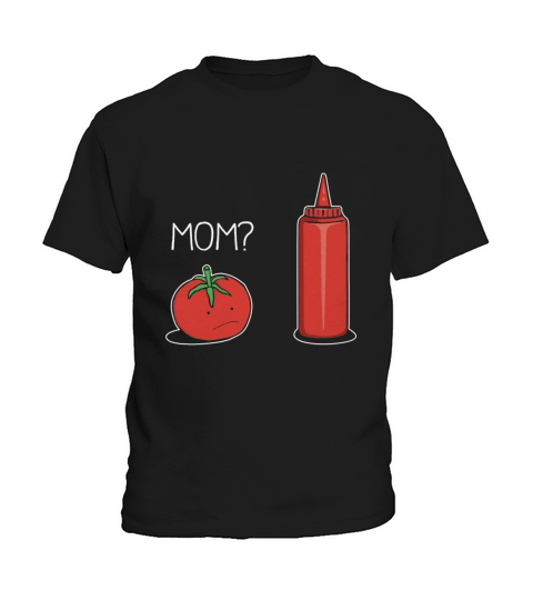 Mommy Ketchup and Baby Tomato T-Shirt Kids T-Shirt