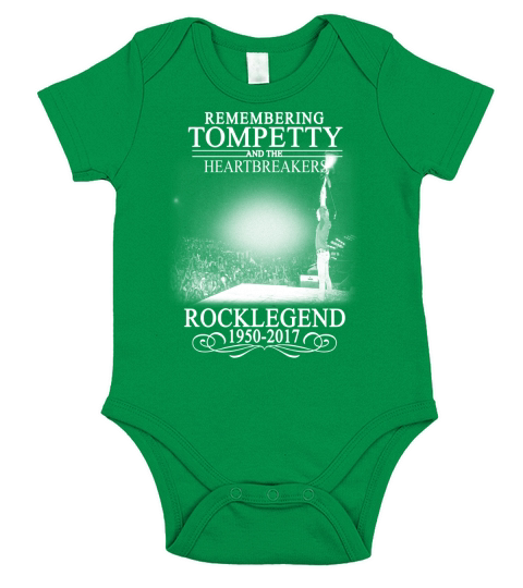 Tom Petty Short Sleeve Baby One-Piece